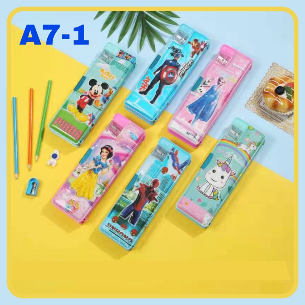 

SOS Kotak Pensil Magnet 7.5x21.5 Timbul Tipe B / Tempat Pensil / Pensil Case