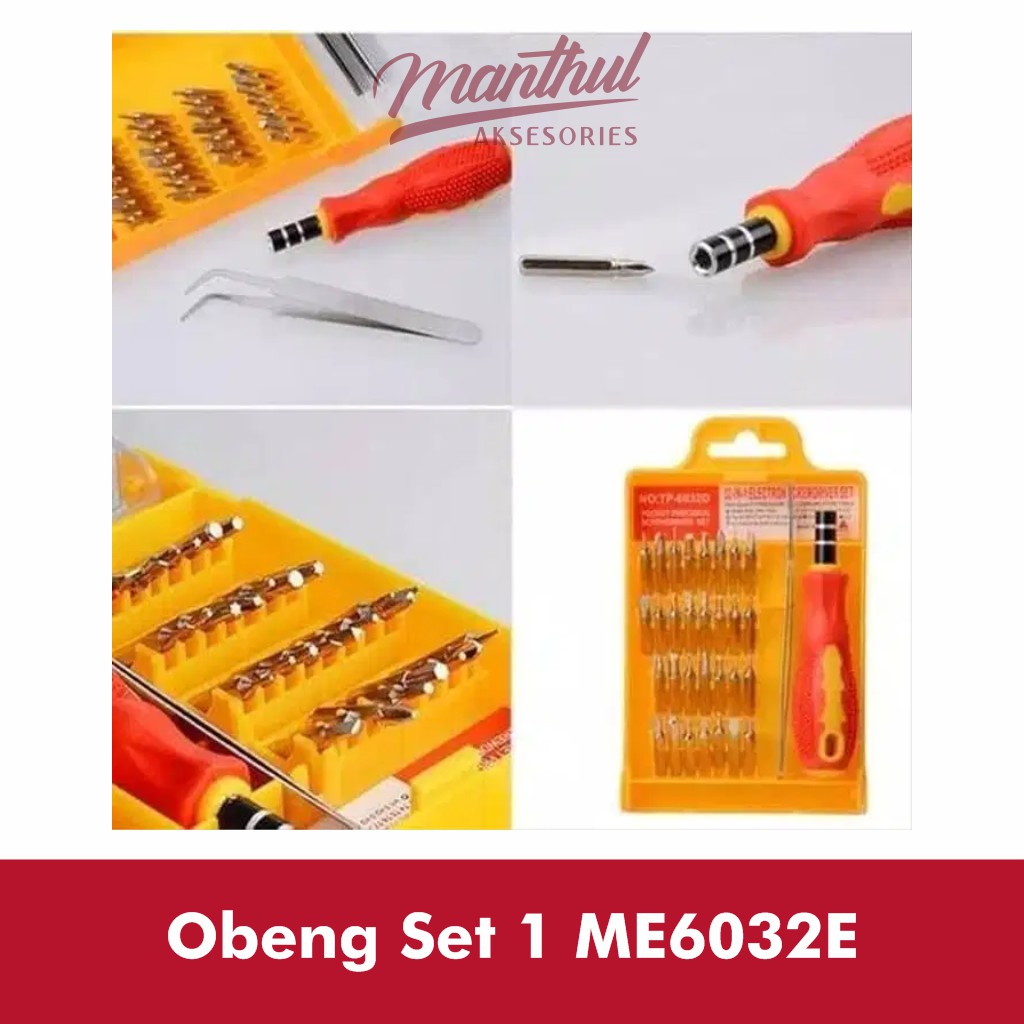 SCREWDRIVER 32 IN 1 COMPLETE SET TOOLKIT