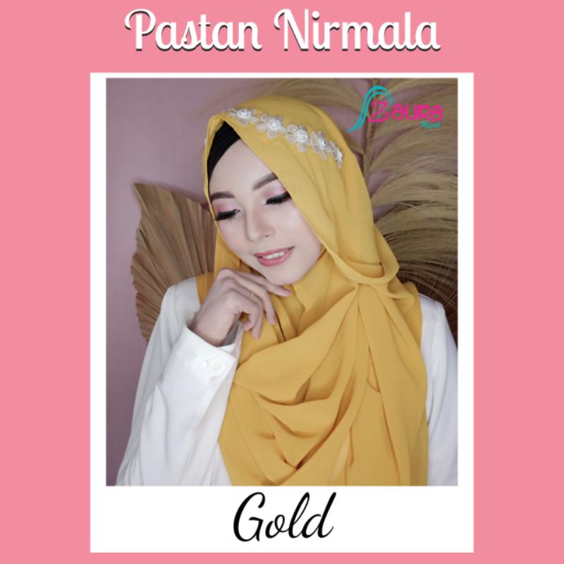 Pasmina instan/Pastan Nirmala by zaura hijab/Hijab kekinian/hijab modern