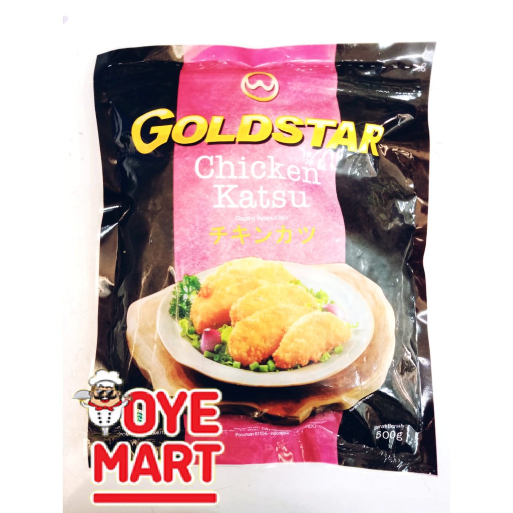 GOLDSTAR CHICKEN KATSU 500GR / DAGING AYAM FILLET