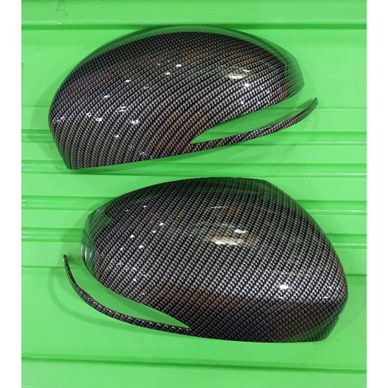 Cover spion carbon Grand jazz 2014 -2019 dan BRV lama dan Mobilio New facelift 2018 - 2019.