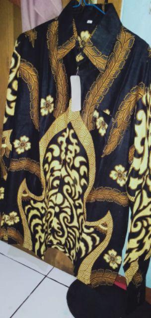 Men Sale Kemeja Batik Slimfit Baju Batik Pria Atasan Modern Murah Premium Motif Sukmo Jagad Larisso