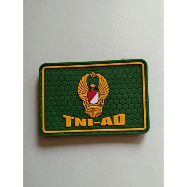 PATCH RUBBER LOGO TNI AD