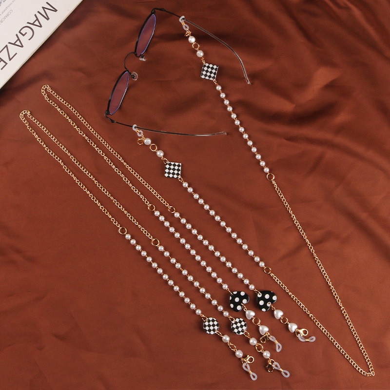 (Zomi) Tali Lanyard Rantai Kacamata / Masker / Hijab Anti Hilang Untuk Wanita