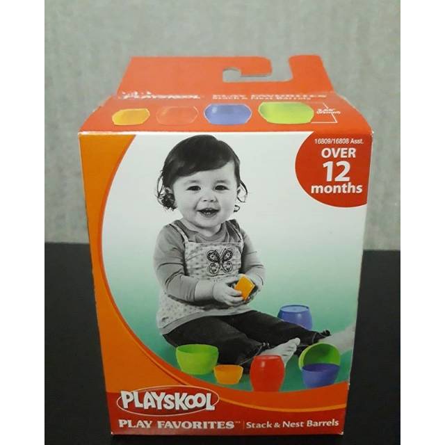 playskool stack and nest cubes