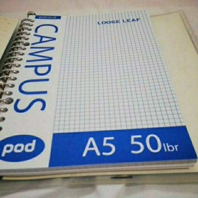 

Isi Binder Grid / Kotak-Kotak A5 (20ring)