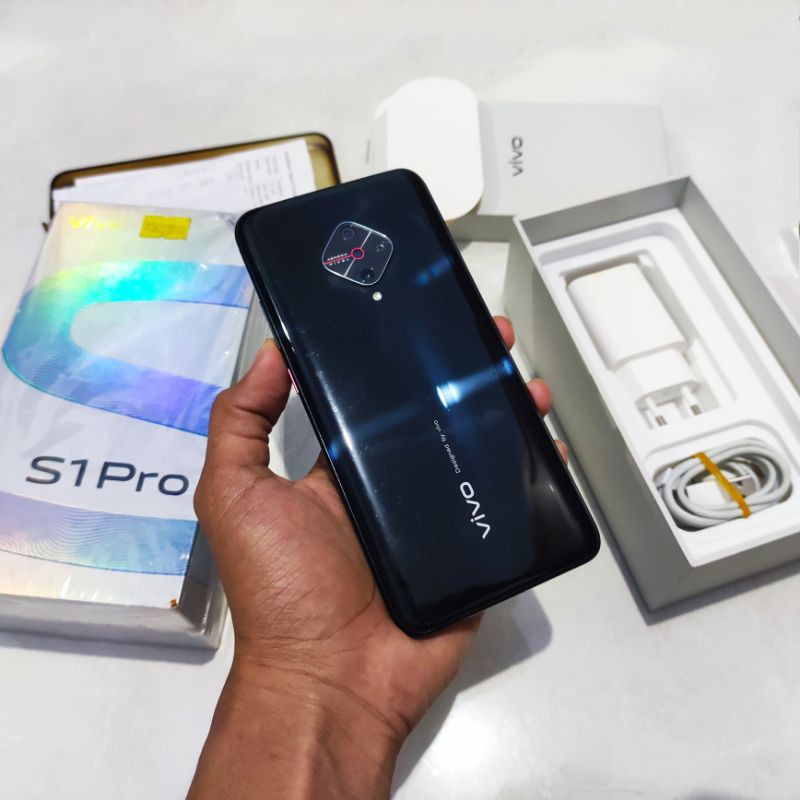 Vivo S1 Pro Ram 8GB - 128 GB Garansi Super AMOLED Fullset