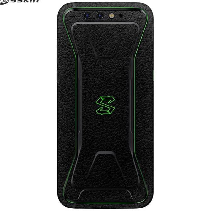Diskon Skin Handphone Xiaomi Black Shark 3M Black Leather Promo