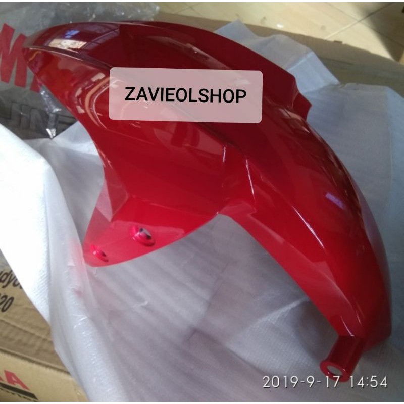 SPAKBOR DEPAN YAMAHA AEROX 125 MERAH ORIGINAL
