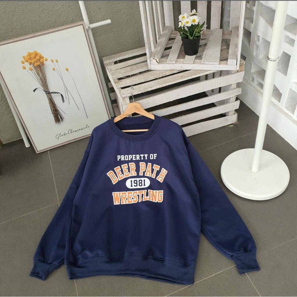 Sweater Oversize Wanita Dear Path XXL LD 130