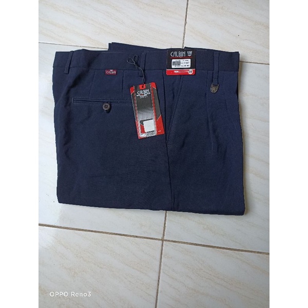 Celana Calbin Bahan Pria kerja Formal/Standart/Slim fit Original