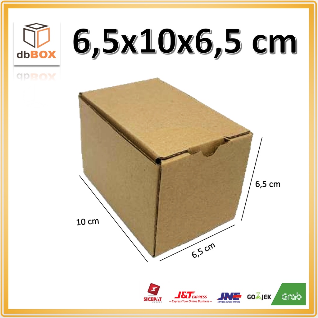 

Kardus Uk. 6,5x10x6,5....Die Cut kotak Kue, snack -aksesoris-dll model box pizza