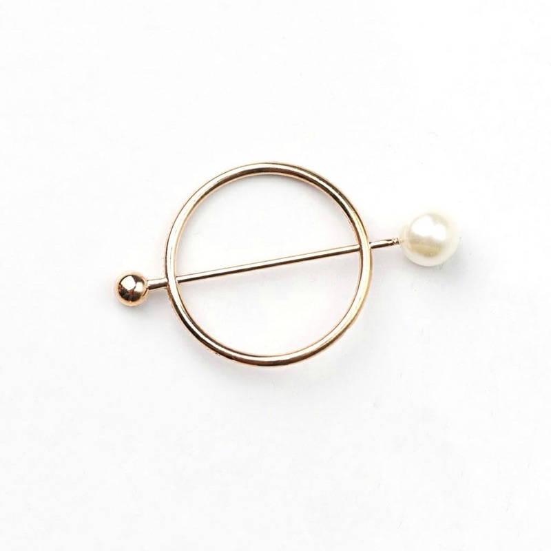 Brooch / bros cantik / bros jilbab / bros murah / bros murmer / bros love / bros geometri / Bros Mewah Bros Elegan Bros Hijab Bros Kebaya Bros Dada bros Tuspin Bros Pin Btrooch Korean Style Brooch AKsesories Jilbab Accessories BRS-B02 Bros Daily BZO-GOLD-RING4.5
