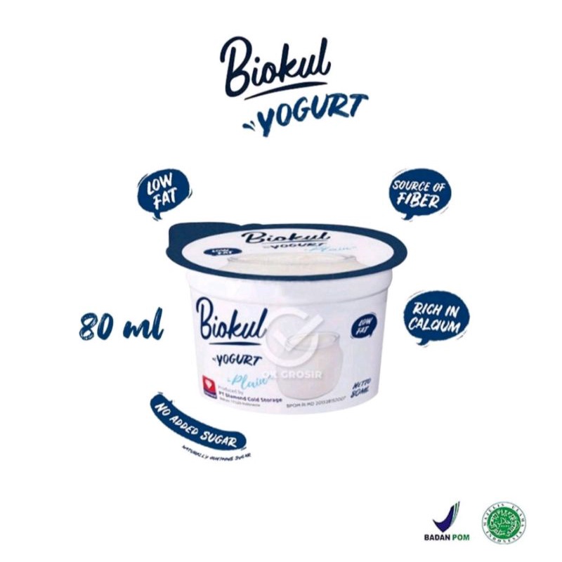 Jual Biokul yogurt plain / yogurt plain / yogurt mpasi Shopee Indonesia
