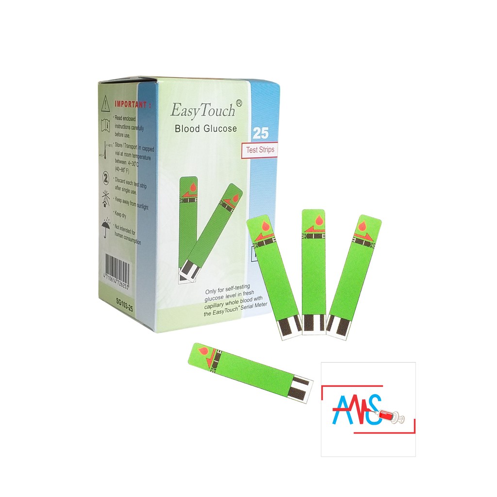 Easy Touch Blood Glucose Tes Strip Gula Darah