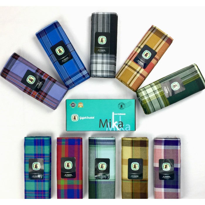 Sarung Gajah Duduk Mika Dus Grosir Dan Ecer / Sarung / Sarung Gajah Duduk / Sarung Gajah Duduk Mika