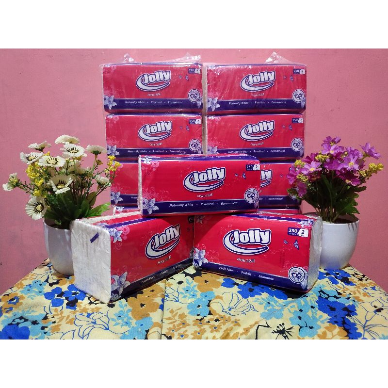 Tissu Jolly 250sheet murah paket 4pcs