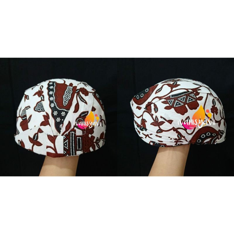 Blangkon SOLO/ SUNDA Polos, Motif Sido Asih Gede