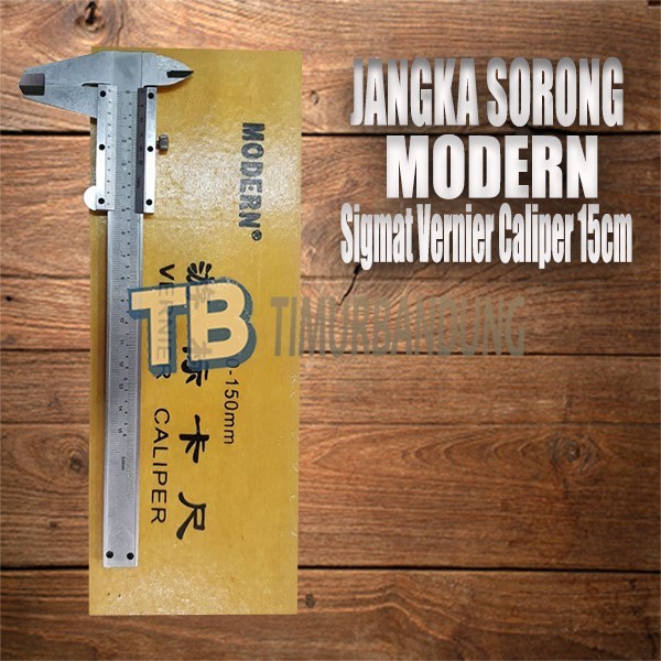 

Jangka Sorong MODERN Sigmat Vernier Caliper 15cm