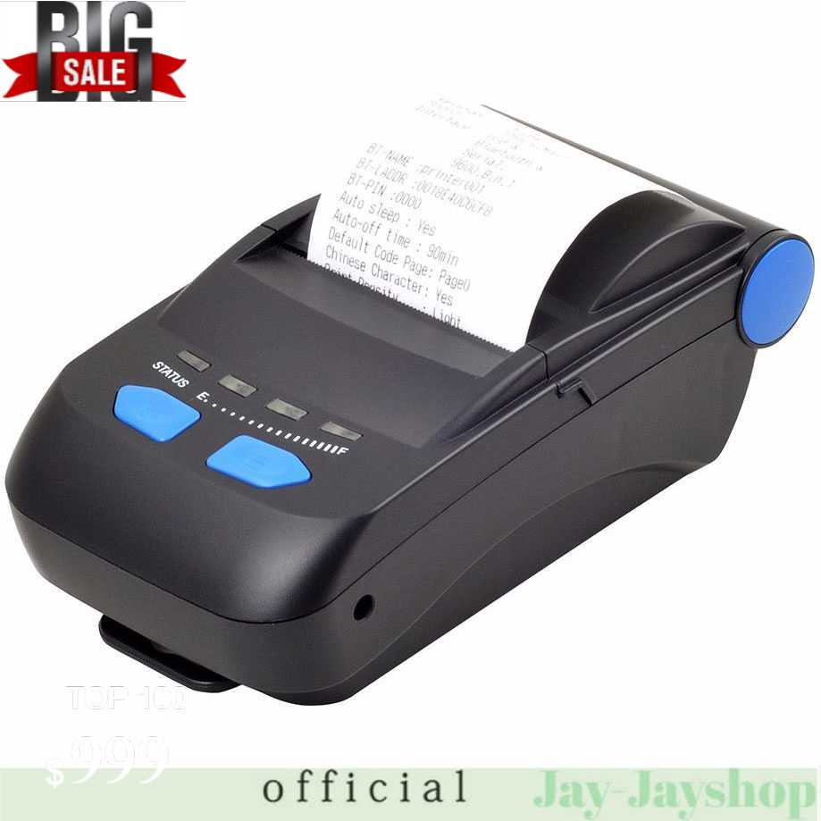 Xprinter Portable POS Thermal Receipt Printer Bluetooth+USB - XP-P300