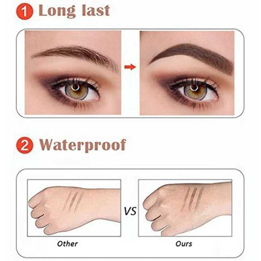 (BISA COD) FTIHSHPSUAKE Pensil Alis Microblading Eyebrow Tattoo Pen Waterproof - YGZWBZ