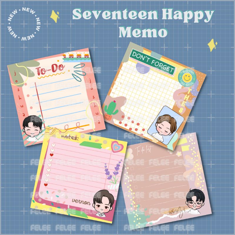 

MEMO SEVENTEEN HAPPY EDITION
