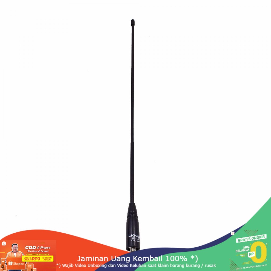 (BISA COD) RVOSTR  Antena for SMA-F NA-771 BF-UV5R 888S UFO-1 UV5RE