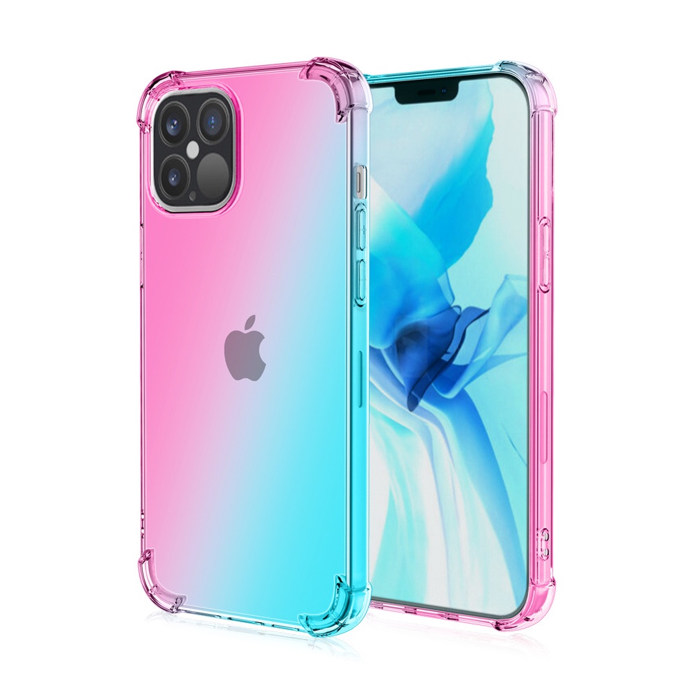 Jual Case iPhone 11, 11 Pro, 11 Pro Max Case Gradient Warna Hybrid