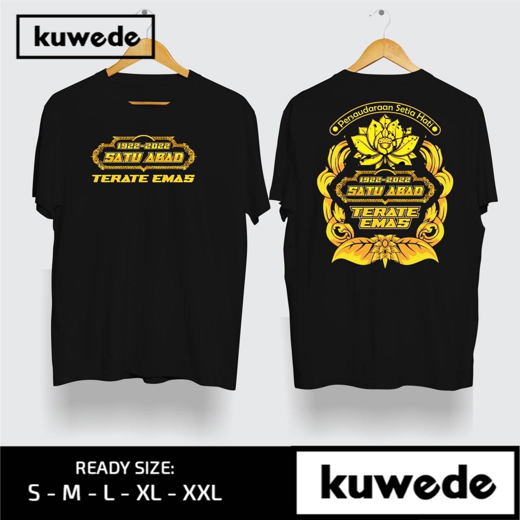 Baju Kaos SH Setia Hati Terate Satu Abad