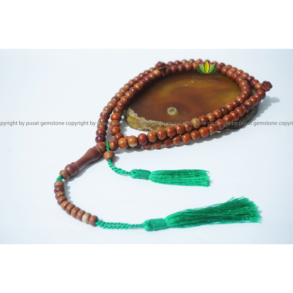 Tasbih Kayu Kayu Secang Kayu Delima Merah Brahma Asli Original Berkhasiat Untuk Kesehatan