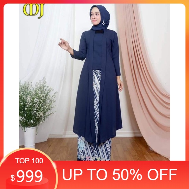 Promo % Setelan kebaya kutu baru Mira Jaya original bahan wollscrep M,L,XL,XXL