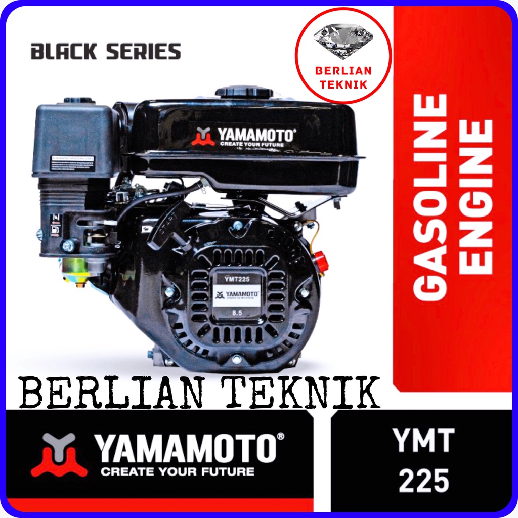 Mesin Penggerak Bensin Engine Gasoline Yamamoto YMT 225 / 8.5 HP