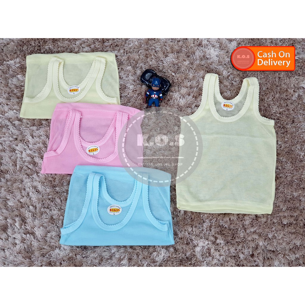 kaos dalam anak singlet dalaman murah size s,m,l,xl,3l
