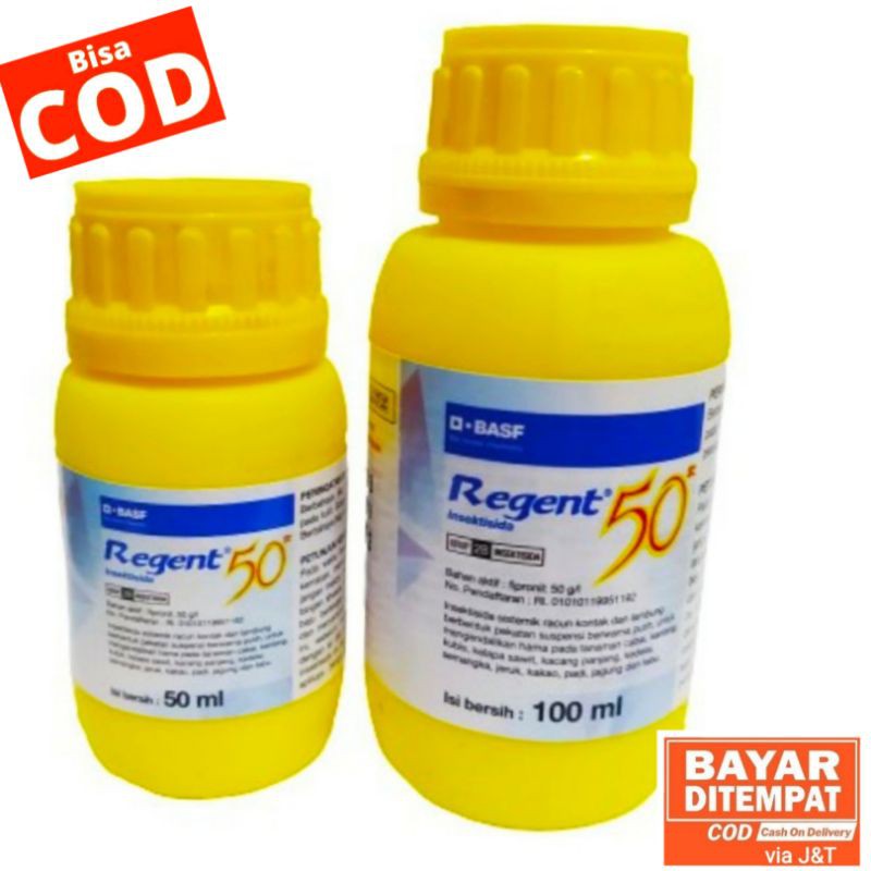 Regent 50SC Insektisida Sistemik Plus Zat Pengatur Tumbuh ZPT 100 ml Obat Hama