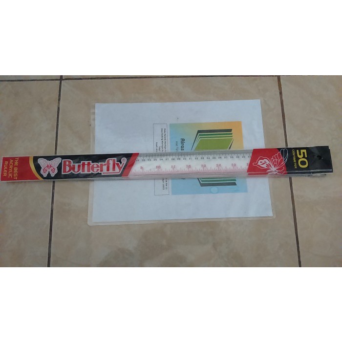 

Butterfly Penggaris BT-50 cm