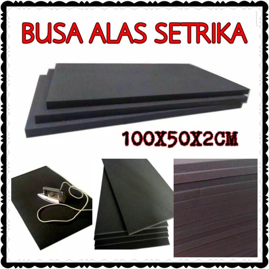 ALAS SETRIKA BUSA INOAC HITAM