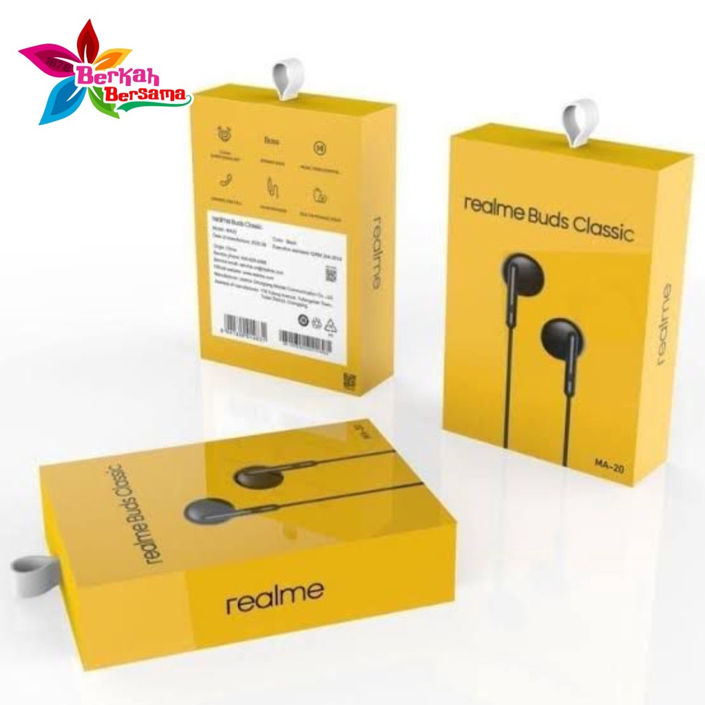 BM061 Headset Hf earphone realme BUDS Classic ORIGINAL SUPERBASS realme 5 C20 C21y c25 C2 C3 C11 SB5577