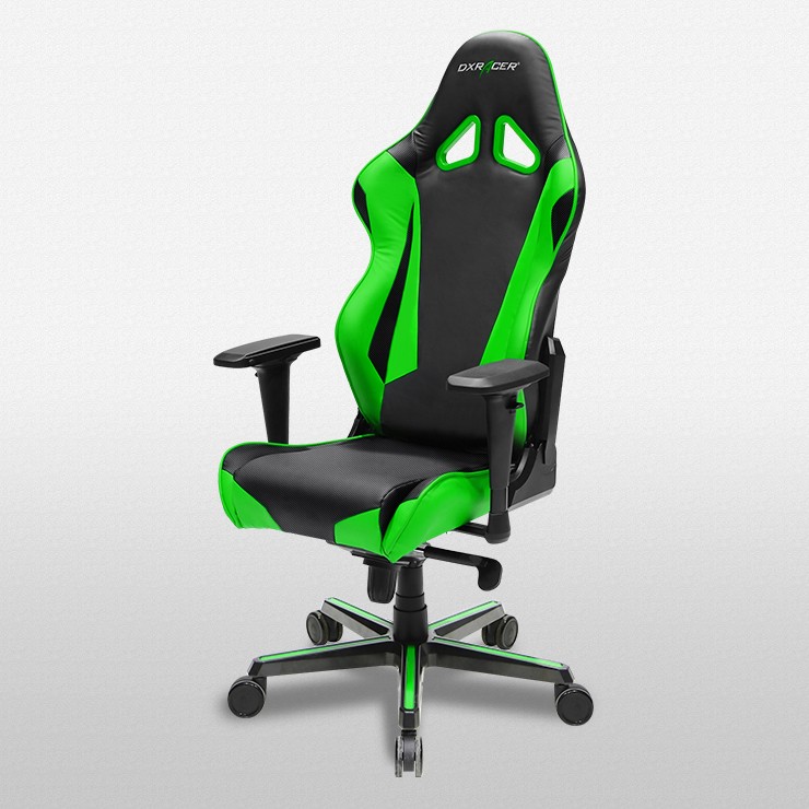 Jual Gaming Chair DXRacer Racing Series OH/RV001/NE Black Green