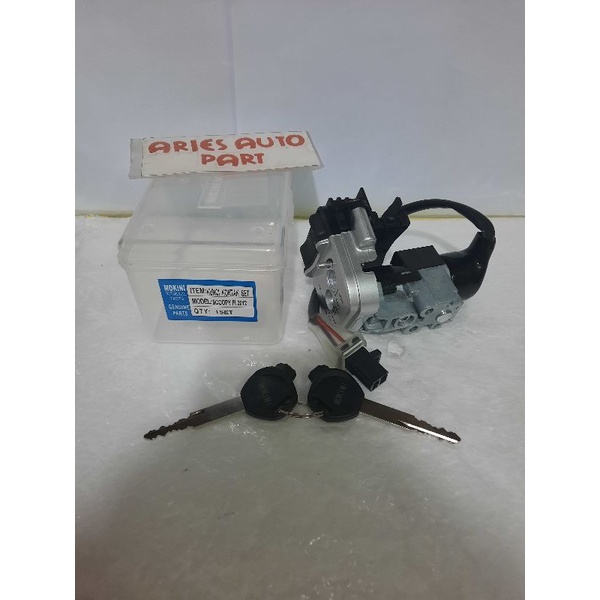 KUNCI KONTAK KEY SET SCOOPY FI 2012 SCOOPY FI ESP VELG 14