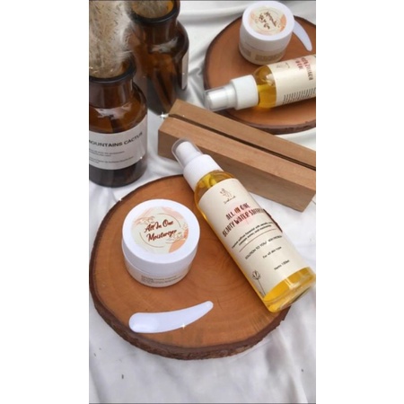 [DIST. RESMI] FREE GIFT Paket Saffron Zieskin.id || facemist dan moisturizer