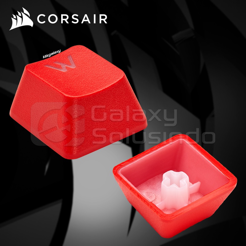 Corsair PBT DOUBLE-SHOT PRO Keycap Mod Kit - Origin Red