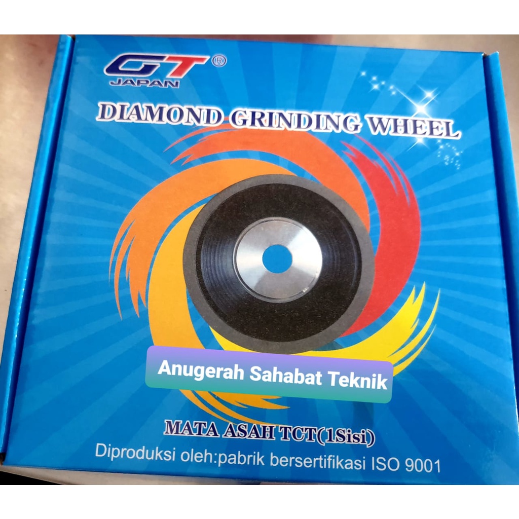 MATA ASAH / DIAMOND ASAH / DIAMOND GRINDING WHEEL 1 SISI 5" #600 / GT JAPAN