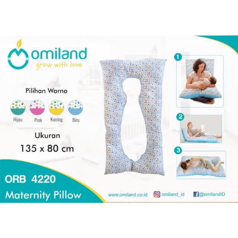 Maternity pillow omiland / bantal ibu hamil omiland