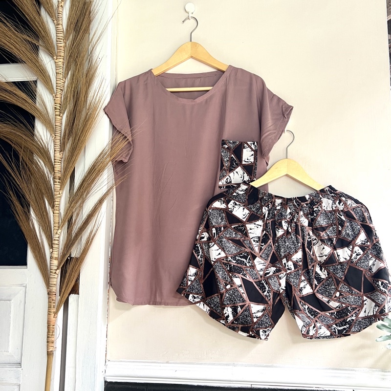 (rayon premium)/ homewear / Piyama dewasa / Baju tidur rayon / babydoll rayon / piyama rayon / set piyama motif / daster rayon / daster / kemeja rayon / set kemeja/ piyama murah/ daster murah-49