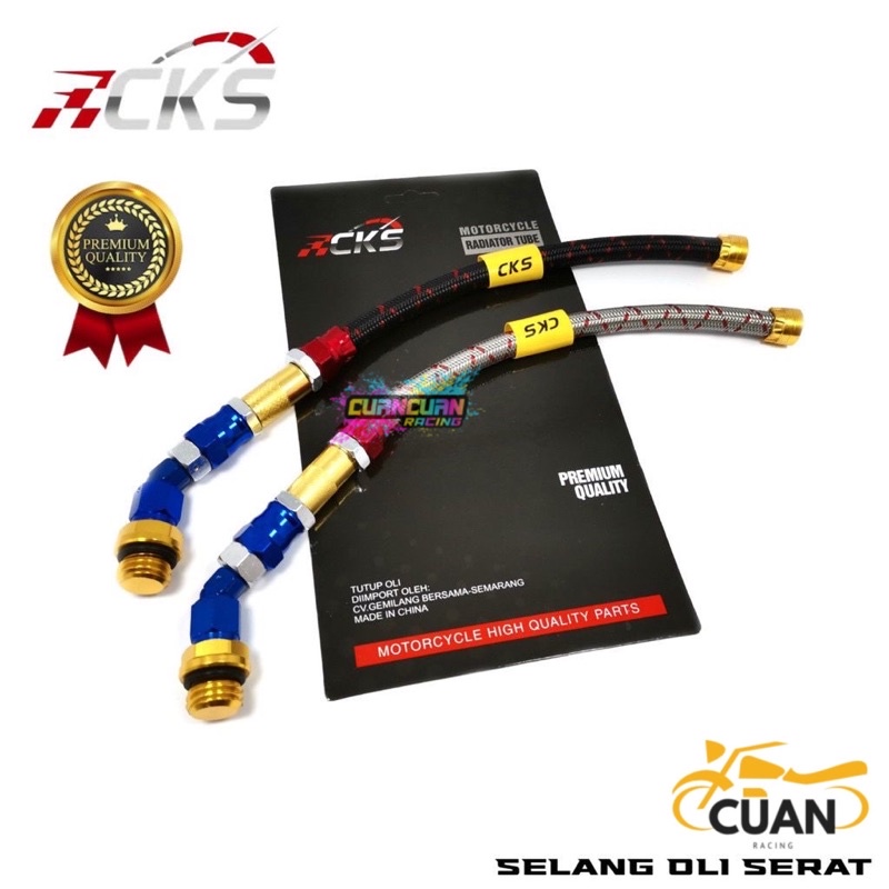 Tutup Oli Mesin Selang Serat Thailand PSI - Mio Beat Vario Vixion Ninja R RR CB150 Sonic