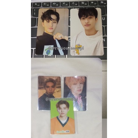 nct official photocard Mark agent Mark cafe jaemin lemonilo chenle agent  photcard Jeno lemonilo