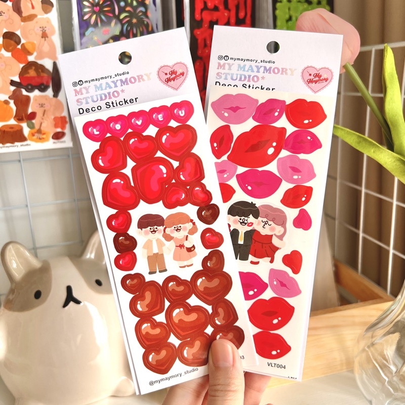 

[mymaymory_studio]"Valentine 2022 Edition" Stickers for Polco/Journal/Planner/Decoration