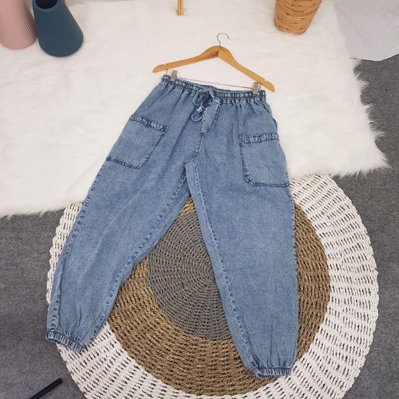 BOYFRIEND JUMBO BAGGY JEANS JUMBO JOGER