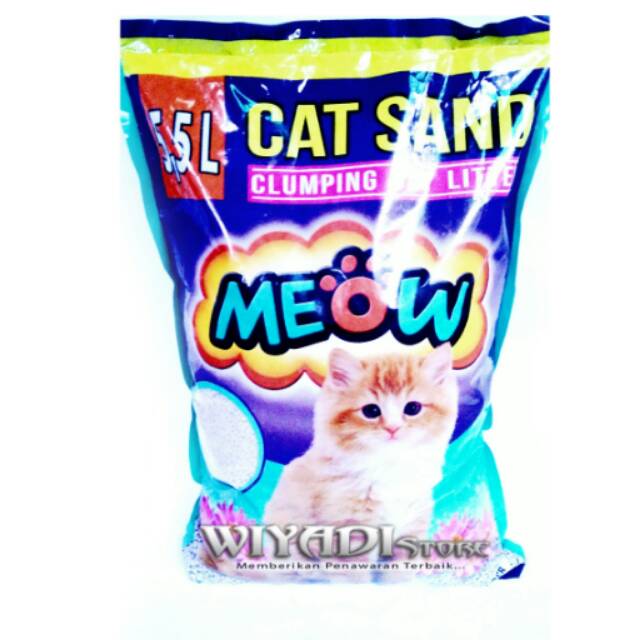 Pasir Wangi / Pasir Kucing Meow 5,5L