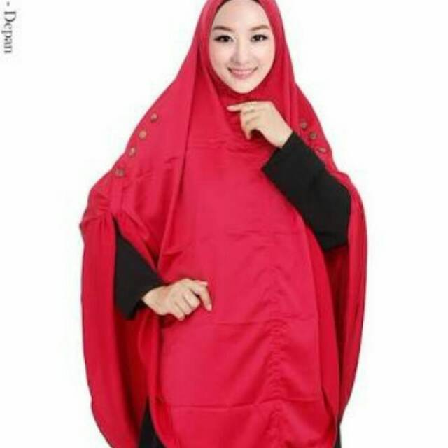 Khimar wolfis jumbo